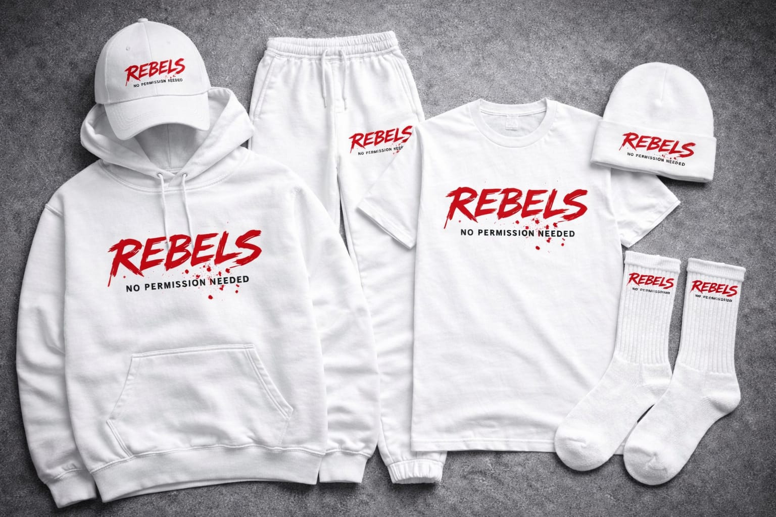 NO PERMISSION:WHITEOUT SERIES